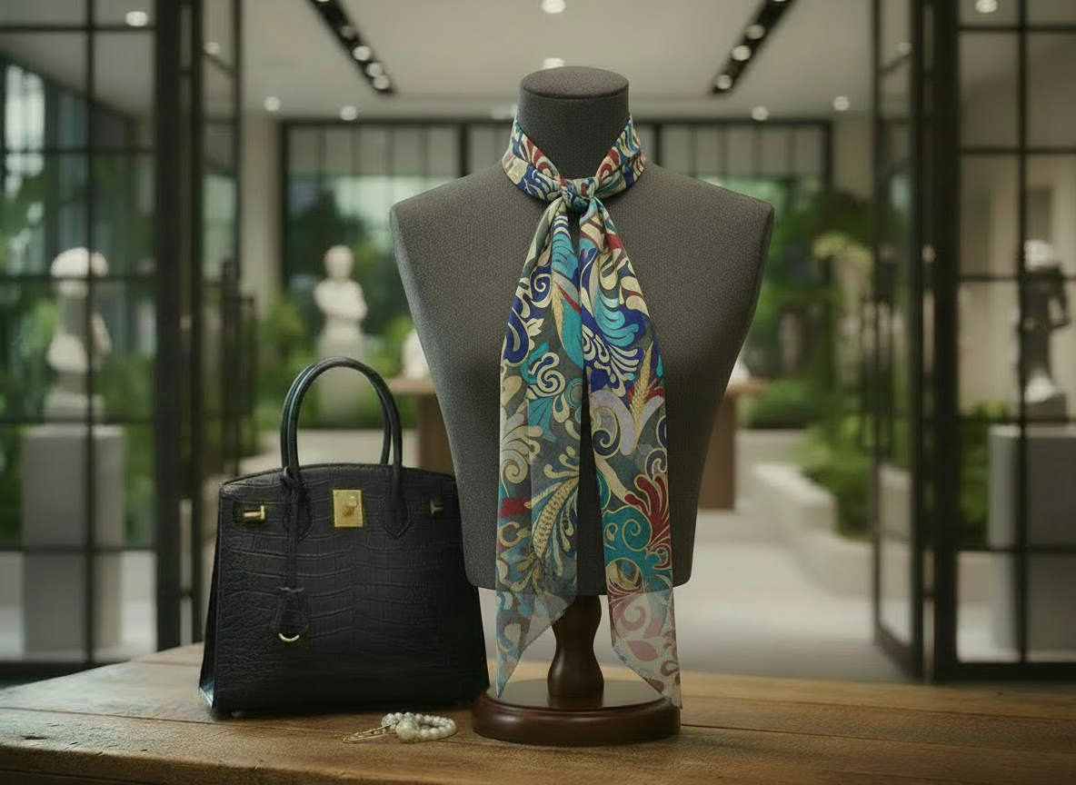 Twilly (Skinny Scarf) : 5 cm x 86 cm